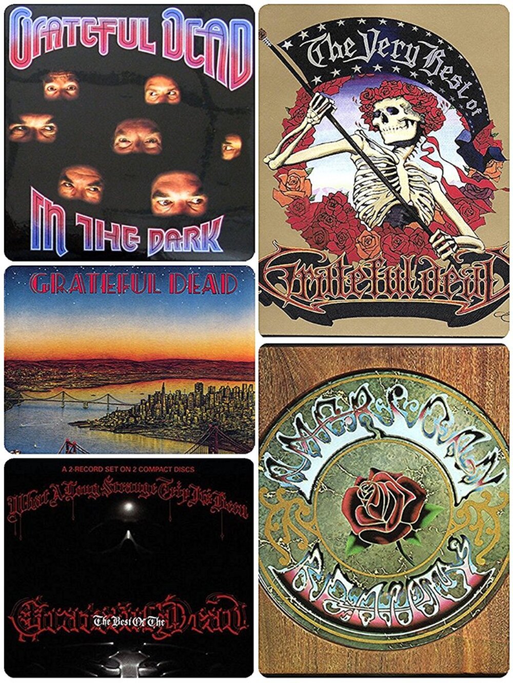 Grateful Dead 4 CD Bundle